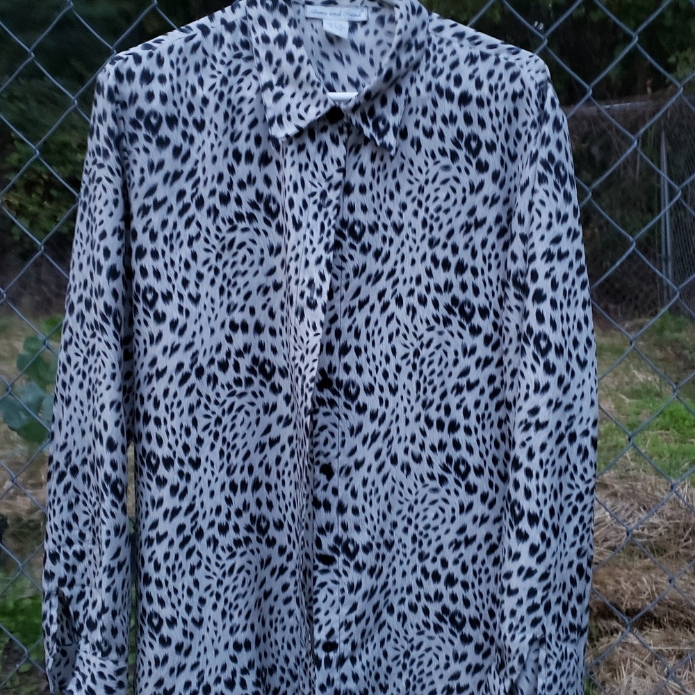 Anna & Frank 100% silk blouse